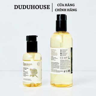 (Hàng Công TY) Dầu Tẩy Trang Hoa Hồng Cocoon Rose Cleansing Oil Sạch Sâu Dưỡng Ẩm Dịu Nhẹ 310ml