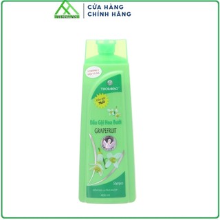 Dầu Gội Hoa Bưởi Thorakao 400ml – Dầu Gội Bưởi Giảm Rụng Tóc, Mềm Mượt