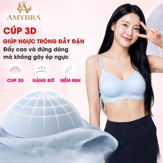 Áo Ngực Nữ Không Đường May Mặc Nhiều Kiểu – Áo Lót Nữ Su Mỏng Nhẹ Bản Hở Lưng Tàng Hình AMYBRA A925
