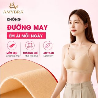 Áo Ngực Nữ Không Đường May Mặc Nhiều Kiểu – Áo Lót Nữ Su Mỏng Nhẹ Bản Hở Lưng Tàng Hình AMYBRA A925