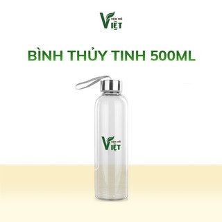Bình thủy tinh đựng nước 500ml loại tốt - Tiệm Trà Việt