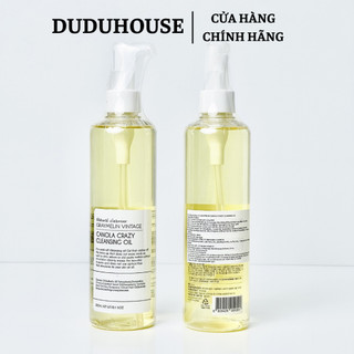 (Hàng Công TY) Dầu Tẩy Trang Hoa Cải Graymelin Vintage Canola Crazy Cleansing Oil 300ml Duduhouse