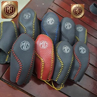 Bọc cần số MG ZS, HS, MG 5 bằng da bò thật khâu thủ công, mẫu thiết kế cải tiến mới nhất hiện nay