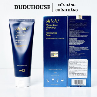 (Hàng Công TY) Sáp tẩy trang oh!oh! Divine Blue Cleansing & Massaging Balm 150ml Duduhouse