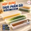 Combo 3 Hộp nhựa dài đựng mỳ ý, Hành lá, Đũa,Thìa, Hộp đựng thực phẩm dài có nắp đậy chống ẩm mốc