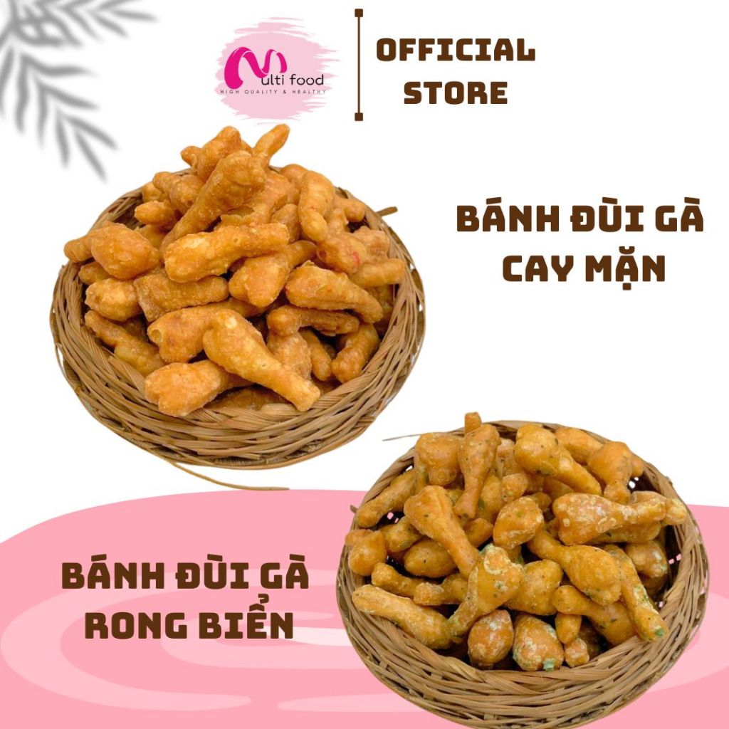 1KG Bánh Đùi Gà Cay Mặn | MULTIFOOD | BigBuy360 - bigbuy360.vn