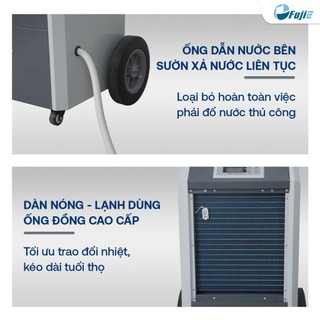 Máy Hút Ẩm Công Nghiệp FujiE HM-90EC 90L/Ngày - Máy Hút Ẩm Kho Xưởng Công Suất Lớn