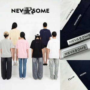 Áo Thun Boxy Broken Nevasome Cotton 250gsm Local Brand Tay Lỡ Form Boxy Rộng Nam Nữ Menswear Womenswear
