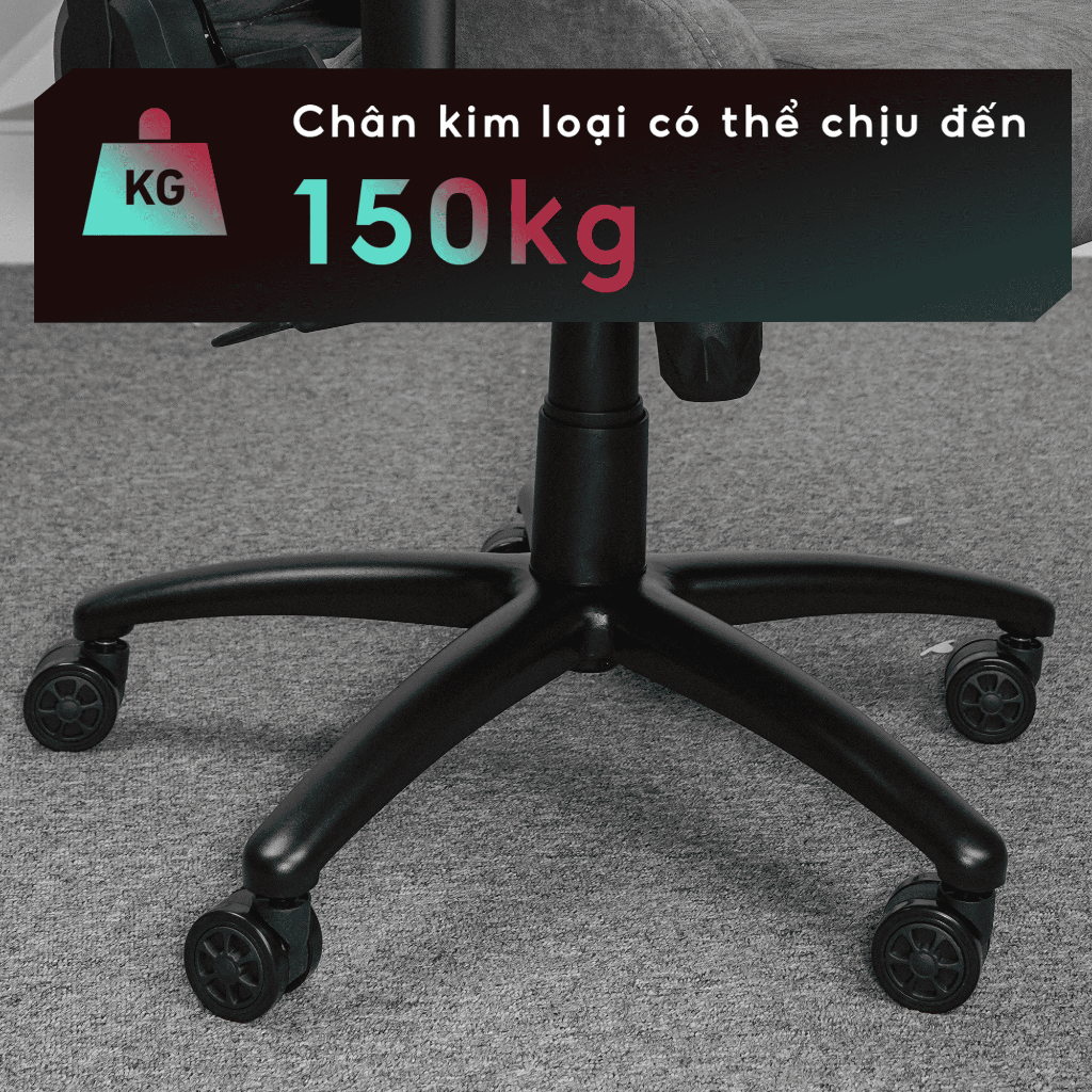 Ghế Gaming Centaur AKALI Da PU Siêu Mềm/ Nỉ Cao Cấp Mềm Mịn, Đệm Cao Su Non Đúc Nguyên Khối Chống Lún, Khung Full Thép | BigBuy360 - bigbuy360.vn