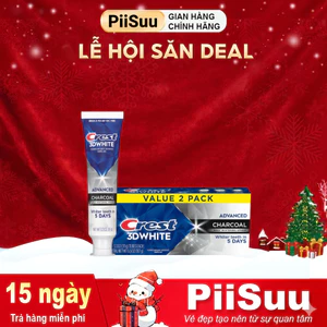 Kem Đánh Răng Crest 3D White Trắng Sáng Advanced Charcoal 93g | Guardian Việt Nam