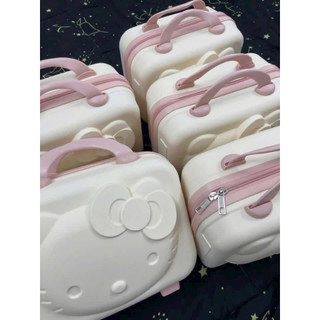 Vali Mini Hello Kitty🐱Form Cứng Cao Cấp | Cốp Đựng Mỹ Phẩm, Makeup, Skincare, Phụ Kiện Du Lịch Xách Tay Nữ Hot 2026