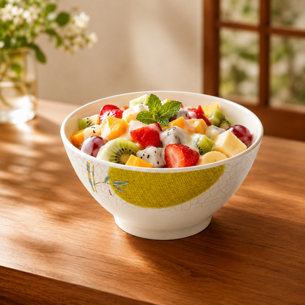 Bát Tô Phíp ( Melamine A5 ) Hoa Văn Hình Lá Tre Dùng Cho Nhà Hàng Khách Sạn 35010