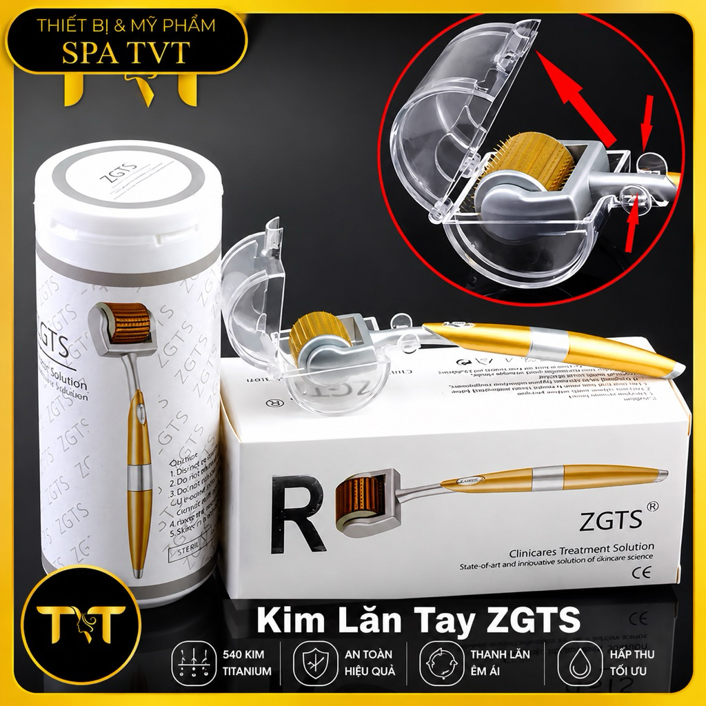Kim Lăn ZGTS Vàng, Hỗ Trợ Chăm Sóc Da, Cải Thiện Sẹo Sau Mụn, Lỗ Chân Lông To, Tăng Hấp Thu Serum