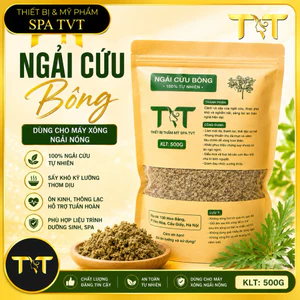 NGẢI CỨU KHÔ TVT 500G, NGẢI CỨU BÔNG CHO MÁY XÔNG NGẢI NÓNG, MÁY XÔNG DƯỠNG SINH ĐÔNG Y