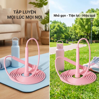(TX)Dây Nhảy Thể Dục Tốc Độ Tăng Thể Lực Giảm Cân Dụng Cụ Thể Dục Cho Nam Nữ Thiết kế gọn nhẹ