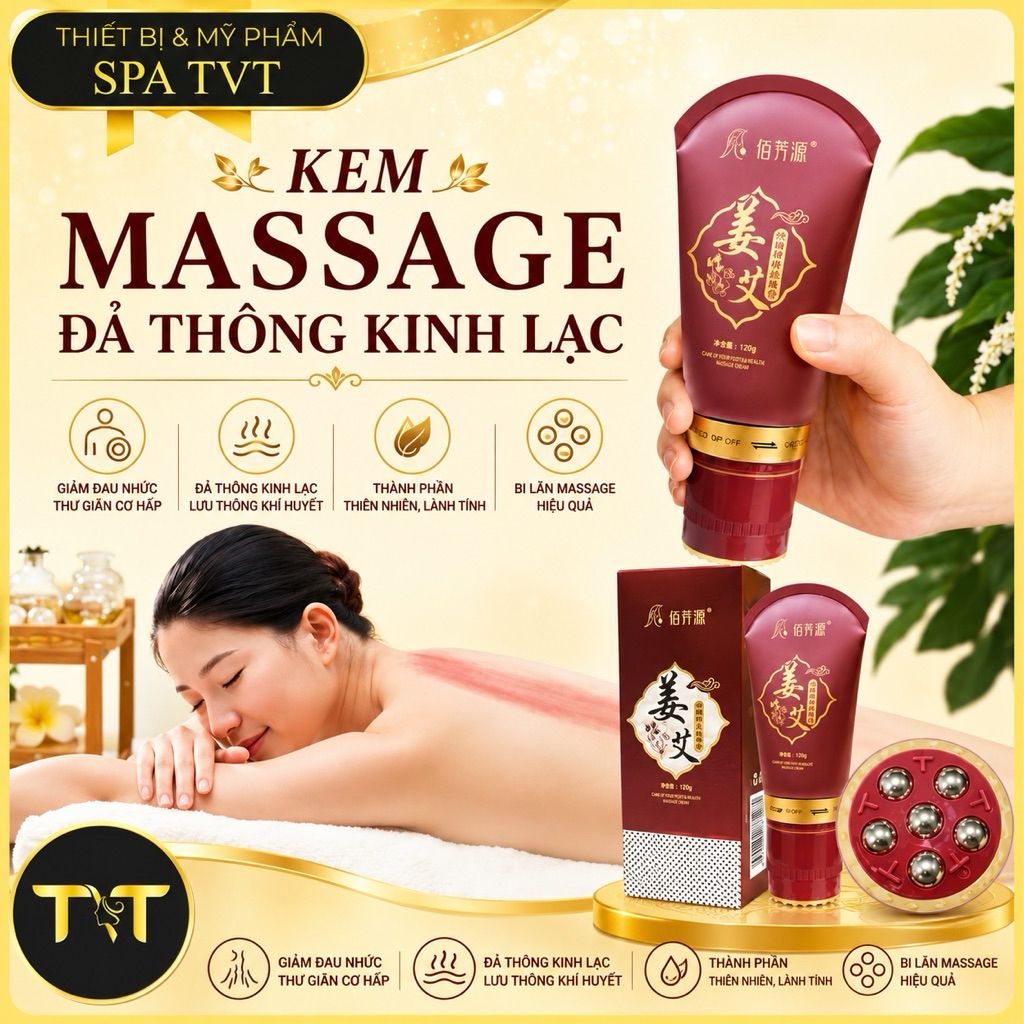 KEM ĐỎ DƯỠNG SINH ĐẢ THÔNG KINH LẠC 150ML,MASSAGE GIẢM ĐAU MỎI VAI GÁY CHÂN BODY, HỖ TRỢ GIẢM BÉO