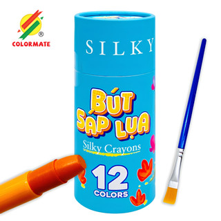 Bút Sáp Lụa Siêu Mịn 12/24 Cây - Colormate