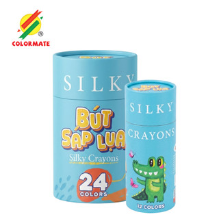 Bút Sáp Lụa Siêu Mịn 12/24 Cây - Colormate