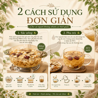 30 Set Trà Tam Bạch Thang Bồi Bổ Khí Huyết, hỗ trợ trắng da, mờ thâm nám tàn nhang, ngừa não hoá