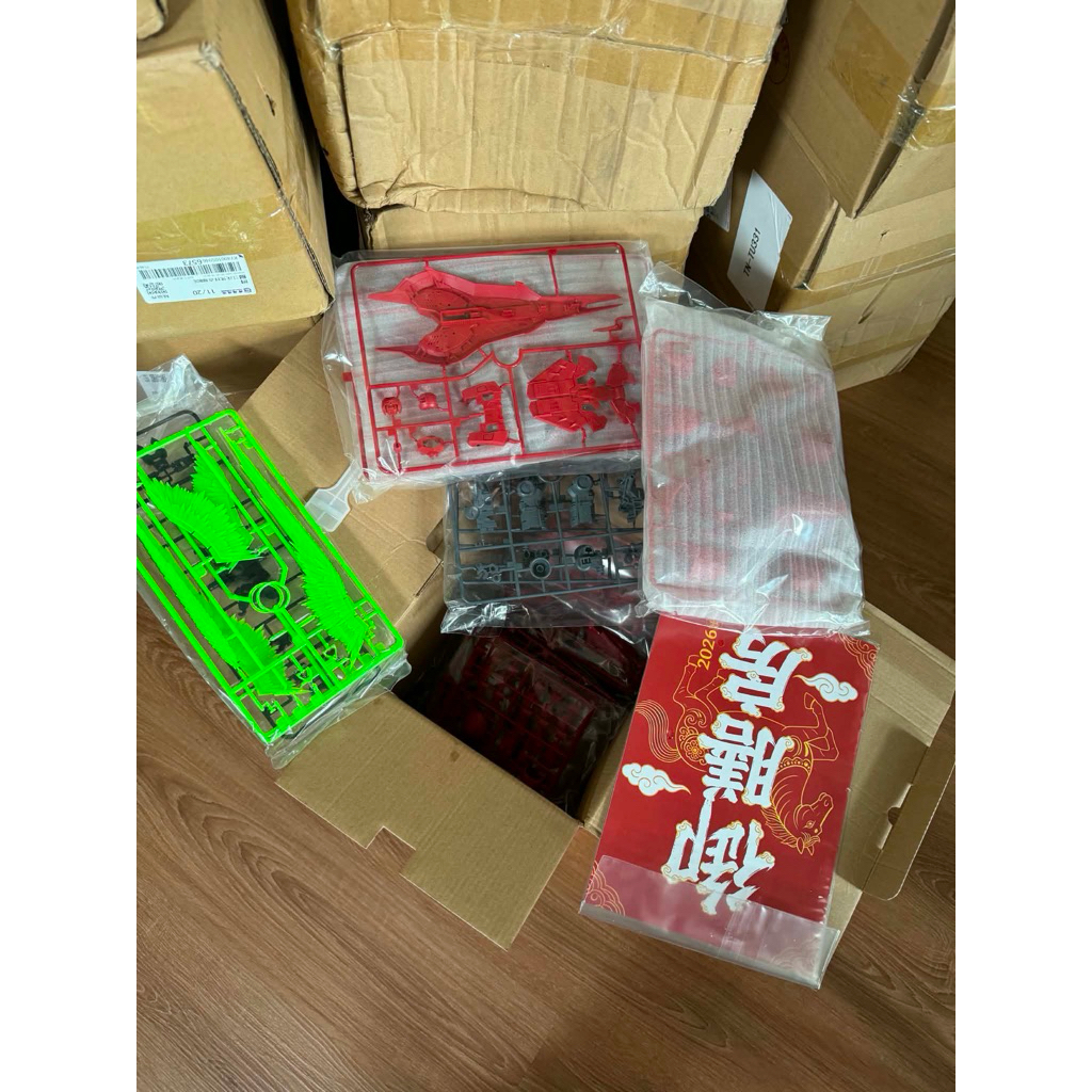[ Hàng có sẵn ] Mô hình lắp ráp RG Sazabi fighter 1/96 ( tặng decal nước )