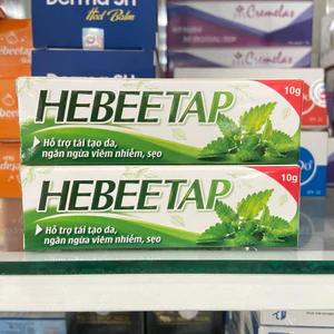Kem Bôi Da Hebeetap - Giúp Tái Tạo Da, Làm Mờ Sẹo, Giảm Ngứa Do Côn Trùng Cắn, Muỗi Đốt Tuýp 10g ( Giao Ngẫu Nhiên )