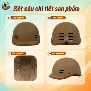 Mũ Bảo Hiểm Kiểu Dáng Cá Heo Mẫu Mới Đủ Màu - Cá tính, năng động, freesize ( 52-58cm), Bảo Hành 12 tháng