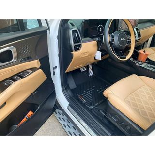 Thảm lót sàn ô tô KIA SORENTO TOPCAR chất liệu nhựa TPE nguyên sinh cao cấp không chứa chất độc hại