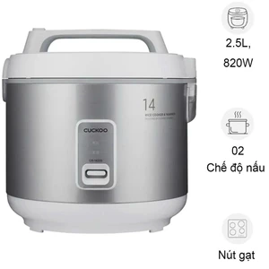 Nồi cơm nắp gài Cuckoo 2.52 lít CR-1415 - Hàng chính hãng bảo hàng 24 tháng