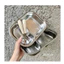 Khay Cơm Inox 304/ 2 Ngăn Kèm Muỗng