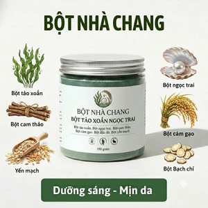 Bột Tảo xoắn ngọc trai 350g - Bột thiên nhiên HANDMADE + tặng bộ dụng cụ đắp mặt