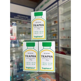 (Combo 3 hộp) Bột Trapha Hỗ trợ khử mùi cơ thể - Hộp 30g