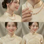 N731 choker dây chuyền ngọc trai nhân tạo sang trọng cho nữ