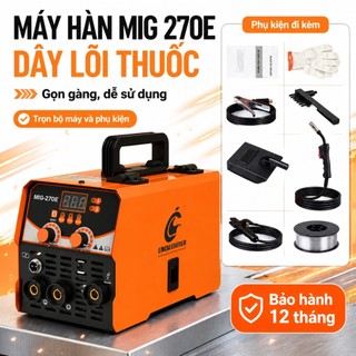 Máy hàn đa năng MIG-270E LINCOLNZONTER – tặng phụ kiện, dễ dùng, BH 12 tháng