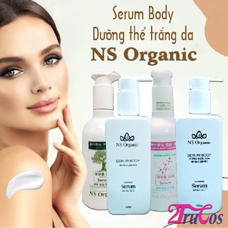 Kem dưỡng thể trắng da NS Organic Cream Body Collagen SPF35+ PA++++ 300gr (bật tông sáng da) 2Trucos