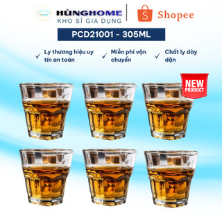 Bộ 6 Ly Cốc Thủy Tinh 130 PCD22001 305ml