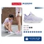 Giày Thể Thao Nữ Siêu Nhẹ BLUEWIND Semicircle Êm Chân, Thoáng Khí 68380