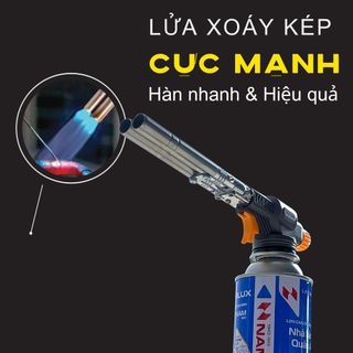 Đèn Khò Gas Hàn Đôi NaMilux TPW-13MF - Nhiệt Độ Đầu Khò Trên 1300 C - Đánh Lửa Tự Động - Hàng Chính Hãng