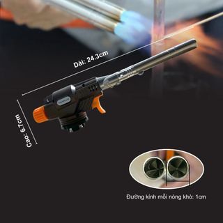 Đèn Khò Gas Hàn Đôi NaMilux TPW-13MF - Nhiệt Độ Đầu Khò Trên 1300 C - Đánh Lửa Tự Động - Hàng Chính Hãng