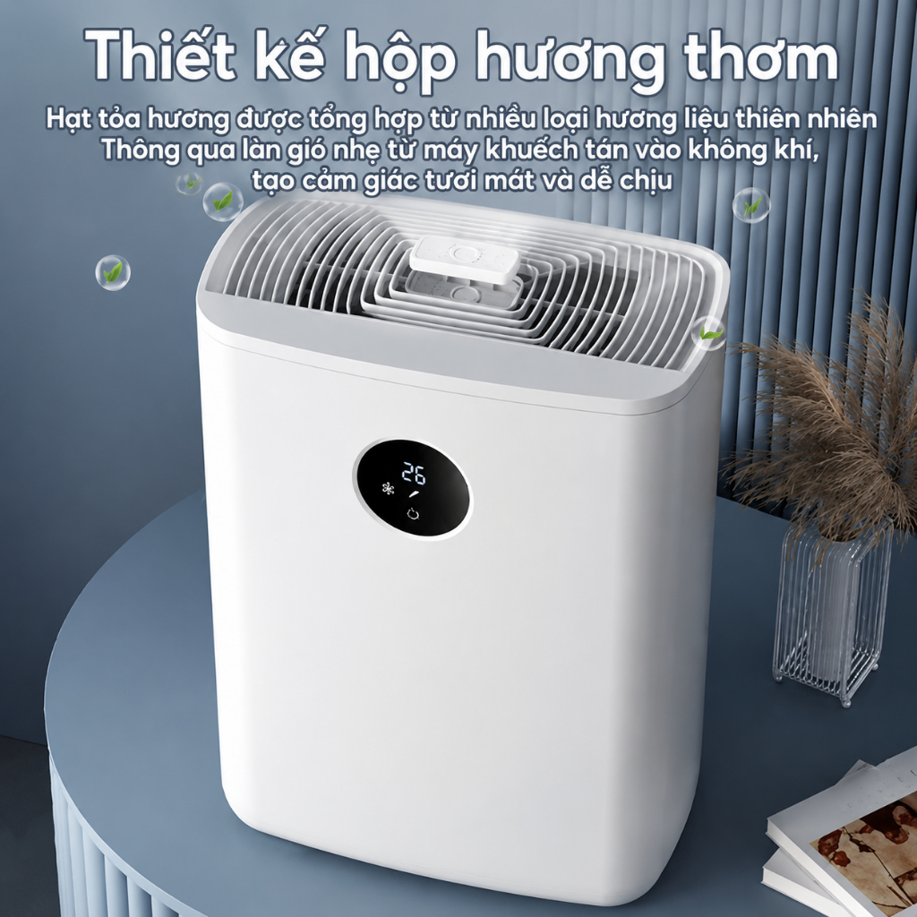Tixx Máy hút ẩm 2.5L  thiết bị gia đình văn phòng 400mL/ngày chống ồn tiết kiệm điện
