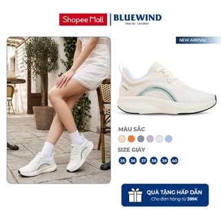 Giày Thể Thao Nữ Sneaker Bluewind Phong Cách Hàn Quốc, Đế Cao, Êm Thoáng, Chống Trượt 68626