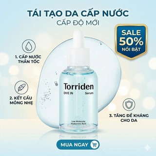 Combo Serum Torriden Kem Dưỡng Torriden Cấp Ẩm Chuyên Sâu Tinh Chất Làm Căng Bóng Da Torriden - Skinora Beauty