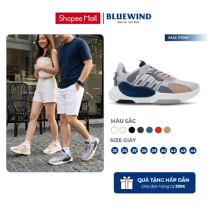 Giày Thể Thao Nam Nữ BLUEWIND Thoáng Khí, Đế Cao Su Mềm Thoải Mái Vận Động 68371