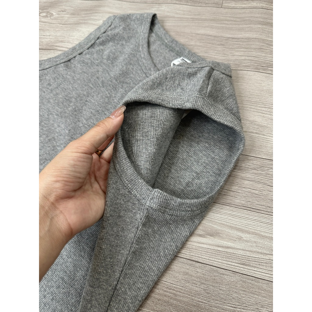 Áo Sát Nách Nữ Thun Gân Tăm Form Ôm Nhẹ Áo Ba Lỗ Nữ Basic 6 Màu Thời Trang OHANLY