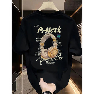 [Mẫu Mới] Áo Thun Tay Lỡ Unisex Pollock Tai Nghe - Áo Phông Cotton 2 Chiều Nam Nữ Cực Ngầu