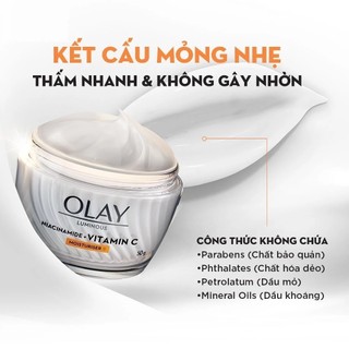 Kem Dưỡng OLAY Luminous Niacinamide Vitamin C Làm Trắng Da Serum Olay Niacinamide Vitamin C Mờ Thâm Nám - Skinora Beauty