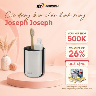Cốc đựng bàn chải đánh răng Joseph Joseph EasyStore Luxe Large (Steel) 70580  GermanySnT HCM 510059