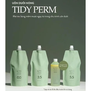 THUỐC UỐN DUỖI NÓNG CREATE - SOTÉ TIDY PERM 400ML (5.5/3.5/0.0) - LT2026