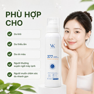 Xịt Dưỡng Trắng Da 377+577+VB3 150ml – Cấp Ẩm, Dưỡng Sáng Da, Hỗ Trợ Mờ Thâm Và Làm Đều Màu Da