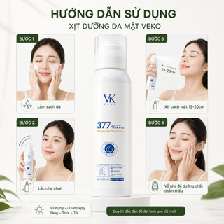 Xịt Dưỡng Trắng Da 377+577+VB3 150ml – Cấp Ẩm, Dưỡng Sáng Da, Hỗ Trợ Mờ Thâm Và Làm Đều Màu Da
