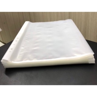 Xấp 100 bìa lỗ A4 Kidario 11-8-100plá dày trong suốt đựng tài liệu lưu trữ hồ sơ văn phòng